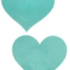 Light Blue Heart Nipple Pasties
