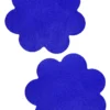 Blue Petal Nipple Pasties