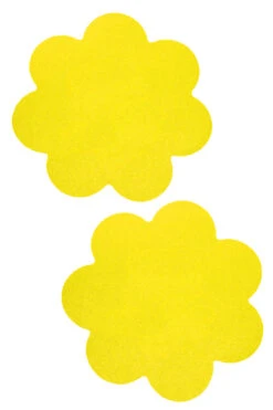 Yellow Petal Nipple Pasties