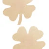 Beige Mini Shamrock Nipple Pasties