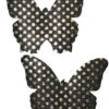Black Sequin Butterfly Pasties