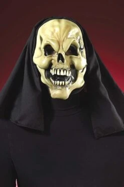 Forum Novelties Men's Hooded Skeleton Mask
