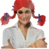 Braided Red Wig