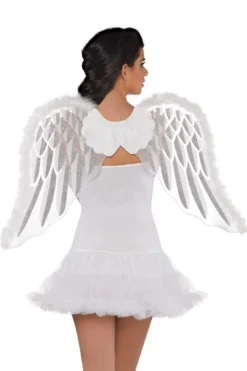 AMSCAN White Angel Wings