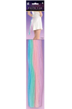 AMSCAN Synthetic Pastel Unicorn Tail