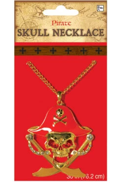 AMSCAN Pirate Skull Necklace