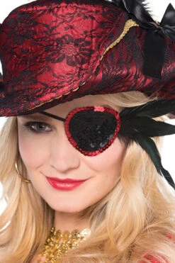 AMSCAN Sequin Pirate Eye Patch