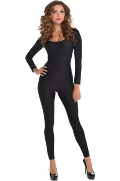 AMSCAN Basic Black Full Catsuit