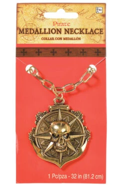 AMSCAN Pirate Medallion Necklace