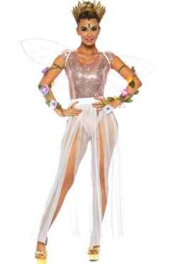 LEG AVENUE White Slit Mesh Skirt -3 Wish Sexy Shop 86773 W FRONT 2 89060