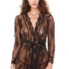Delicate Lace Short Robe