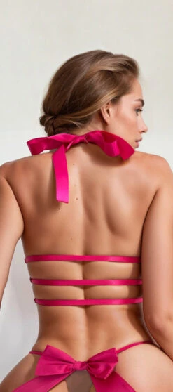 Bow Bra And Panty Lingerie Set -3 Wish Sexy Shop 8Pl0o8YnY7KKwxsm