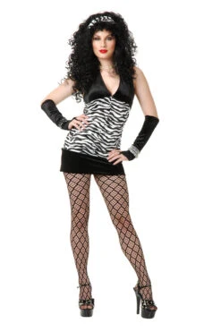 90s Zebra Baby Costume