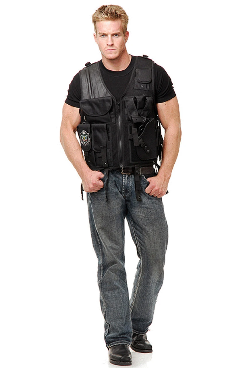 SWAT Team Costume Vest 2 SWAT Team Costume Vest - Image 2