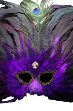 Deluxe Peacock Mask