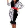 Dreamgirl Plus Size Dalmatian Diva Costume