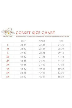 Brocade And Faux Leather Steel Boned Corset -3 Wish Sexy Shop DAISYSIZECHART 1be887c5 e678 4eeb 90f1 bd18dc4db345