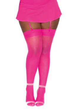 Dreamgirl Plus Size Sheer Stockings