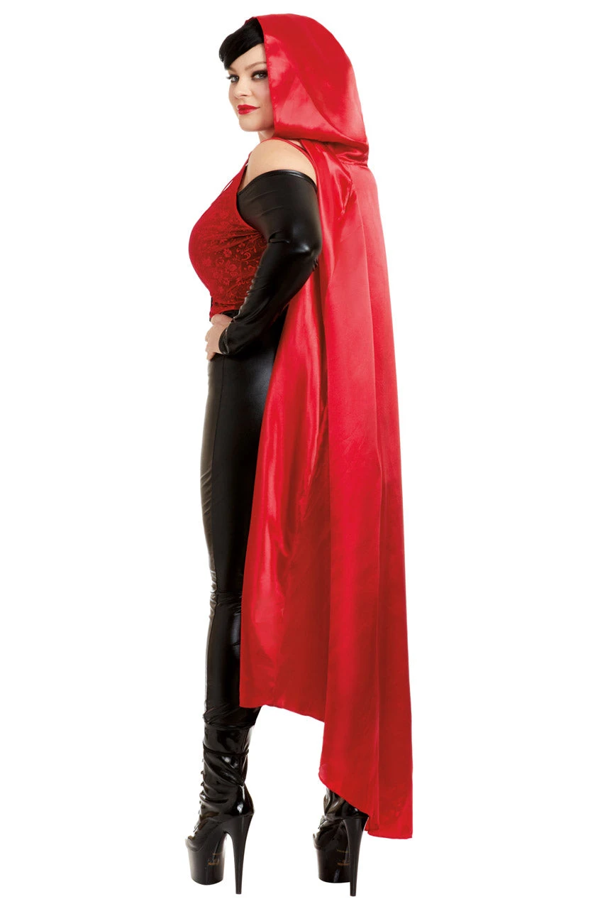 Dreamgirl Plus Size Seductive Red Costume 2 Dreamgirl Plus Size Seductive Red Costume - Image 2