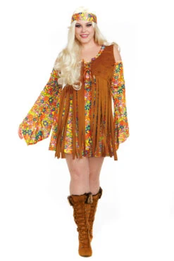 Dreamgirl Plus Size Pure Hippie Costume