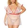 Dreamgirl Plus Size Nurse Nighty Bedroom Costume