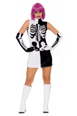 Dreamgirl Parti Skeleton Costume