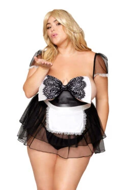 Dreamgirl Plus Size Fi Fi Maid Lingerie Costume