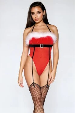 Dreamgirl Red Velvet Santa Teddy