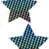 Holographic Dots Star Pasties