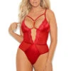 Plus Size Red Beauty Teddy