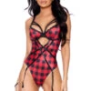 Buffalo Plaid Pint Teddy