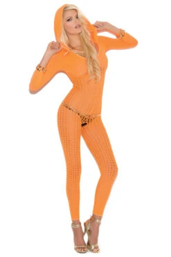 Neon Orange Hooded Bodystocking -3 Wish Sexy Shop EM8011 f 33923 91c95edb d66d 402d 82b8 f2dbe0043c70