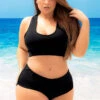 Plus Size Sporty Two Piece