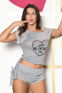 Valentine's Day Drawstring Pajamas