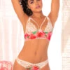 Flirty Floral Bra And Panty