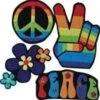 Forum Novelties Hippie Embroidered Appliques