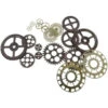 Forum Novelties Steampunk Victorian Bag Of Gears Costume Accessory