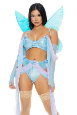 Forplay Fairy Dust Costume 5 Forplay Fairy Dust Costume -3 Wish Sexy Shop FP550320 blue front 2