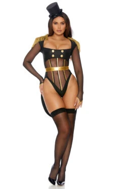 Forplay Follow The Leader Sexy Ringleader Costume 8 Forplay Follow The Leader Sexy Ringleader Costume -3 Wish Sexy Shop FP550335 blackgold alt4 lg 34451