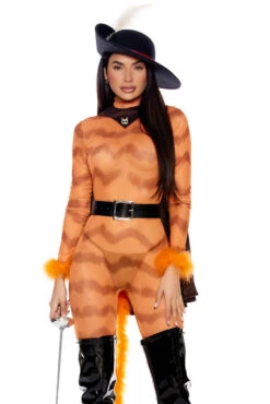 Forplay Ninth Life Cartoon Cat Costume