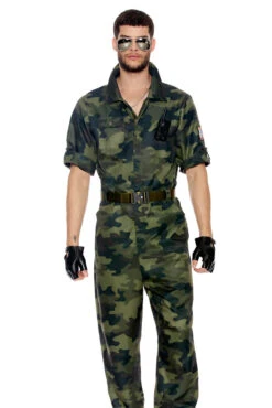 Forplay Men's Combat Ready Costume