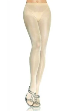 LEG AVENUE Plus Size Opaque Sheer Pantyhose -3 Wish Sexy Shop L0992 a 08206