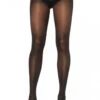 LEG AVENUE Plus Size Opaque Sheer Pantyhose