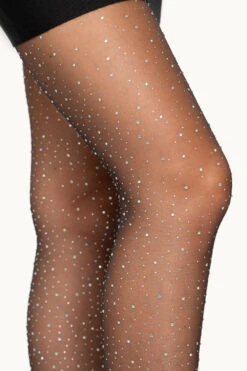 LEG AVENUE Rhinestone Pantyhose -3 Wish Sexy Shop L7957 03 001 05602