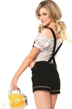 LEG AVENUE Women's Lederhosen Costume -3 Wish Sexy Shop L85221 b 69410
