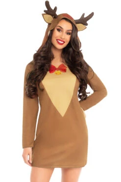 LEG AVENUE Reindeer T-Shirt Dress Costume