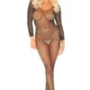LEG AVENUE Crystal Net Bodystocking