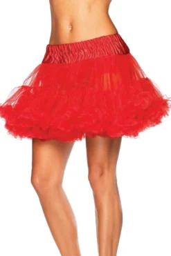 LEG AVENUE Layered Petticoat -3 Wish Sexy Shop L8990 Red 10541