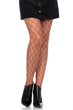 LEG AVENUE Diamond Fishnet Pantyhose
