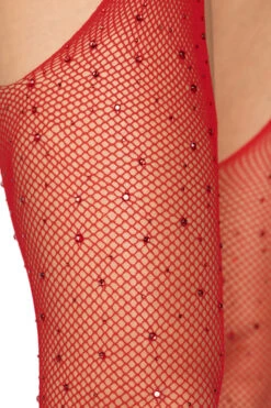 LEG AVENUE Rhinestone Suspender Pantyhose -3 Wish Sexy Shop L9108 03 003 43759